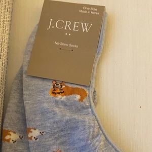 J. Crew No-Show Corgi Halloween Socks *New w/tags*
